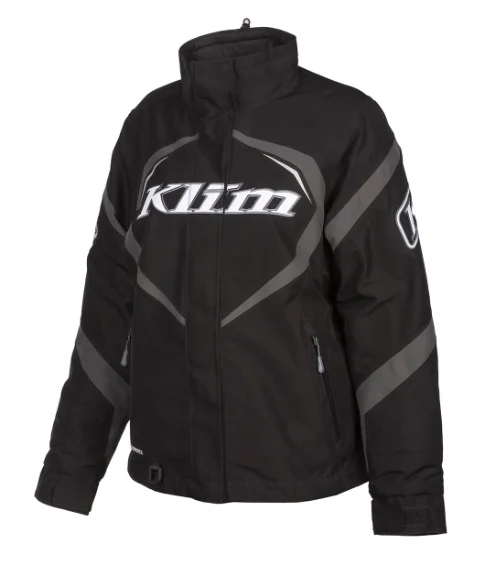 Klim Women's Spark Jacket Notch Collar Peter Pan Collar Cowl Neck