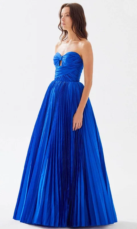 Tarik Ediz 52102 - Bow Motif Cutout Prom Dress