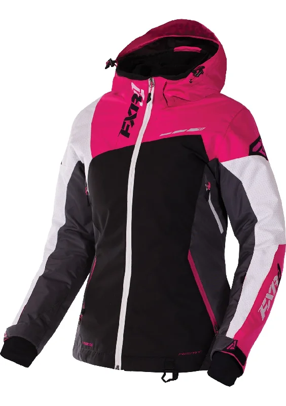 Women's Vertical Edge Jacket Snapped Jacket Toggled Jacket Drawstring Jacket