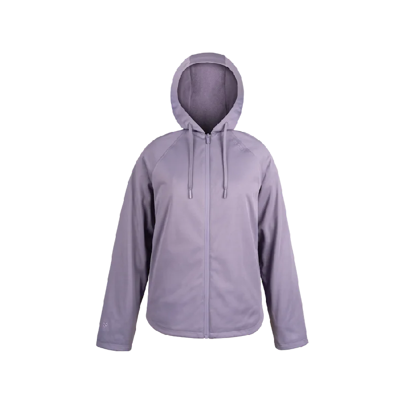 Women's Overcast Jacket - Lilac Purple Stand-Up Collar Roll-Neck Collar Turtle Neck