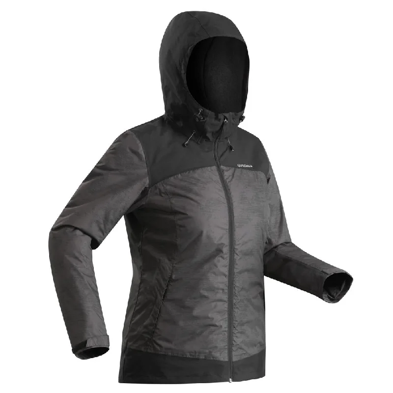 Women’s Waterproof Winter Hiking Jacket - SH100 X-WARM -10°C Striped Jacket Polka Dot Jacket Floral Jacket Women’s Waterproof Winter Hiking Jacket - SH100 X-WARM -10°C Striped Jacket Polka Dot Jacket Floral Jacket