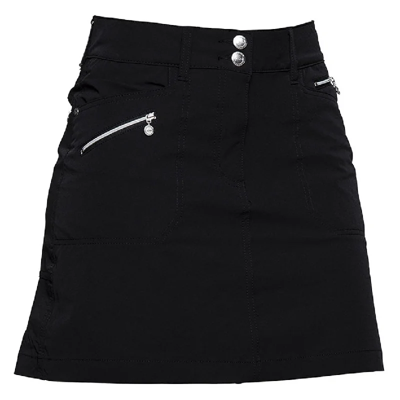 Daily Sports Miracle Black 18in Womens Golf Skort velvet skirt glossy