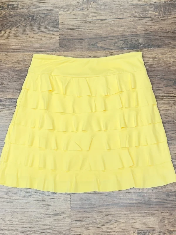 LULU-B YELLOW CHA CHA SKORT tulle skirt dreamy